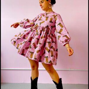 Super cute “cowgirl” dress by Megan Crosby